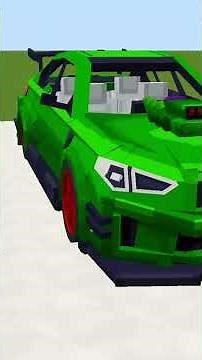 Evolving from a NORMAL CAR to a FLYING SUPERCAR in Minecraft #minecraft #stumblecreatorsquad #cadres