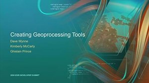Creating Geoprocessing Tools