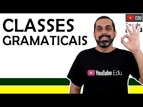 Classes gramaticais (com exercício)