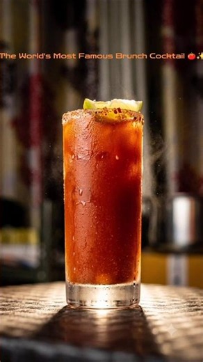 The Famous Bloody Mary Cocktail 🍅 | Easy Recipe #Shorts