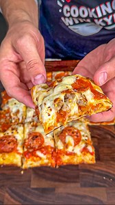 211K views · 2.8K reactions | Hot Pocket Stuffed Crust Pizza | Kyle Istook | Facebook
