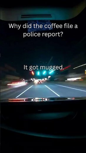 Why did the coffee file a police report?