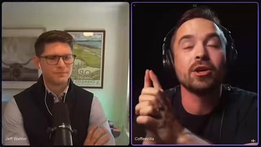 Watching @coffeebreak_YT glitch in real time is beautiful. Watch the video with no audio, and you can see the conflict in his head. @PunterJeff Excellent!