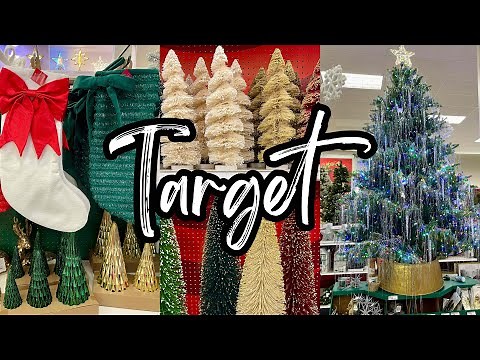 TARGET SHOP WITH ME • Christmas Decor 2025 🎄