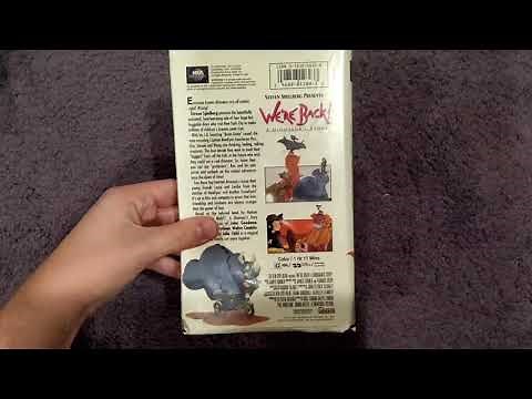 We're Back! A Dinosaur's Story (1993): VHS Review