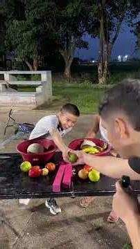 The best activity with fruits and vegetables 🍎🥑