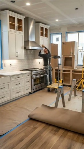 From Nothing to a Luxury Kitchen – Extreme Before & After Transformation! #KitchenRenovation