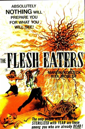 The Flesh eaters (English review) | IL TERRIFICANTE BLOG UFFICIALE DI