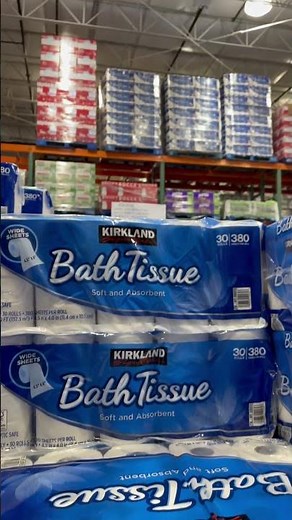 $3 off Kirkland Signature Bath Tissue, 2-Ply, 380 Sheets, 30 Rolls#costco