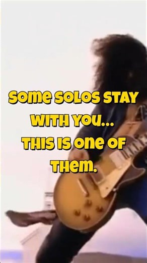 You don’t forget a solo like this…