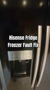 Hisense Bosch fridge freezer Ice Maker repair, water Dispenser Beepeing fault fix #refrigerator