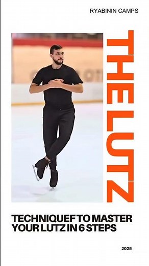 Lutz jump technique in Figure Skating: Master your Lutz jump in 6 steps #figureskating #iceskating