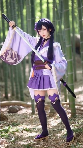 【HD版】女流剣士 Japanese swordswoman #beauty #cosplay #kimono #japaneseculture