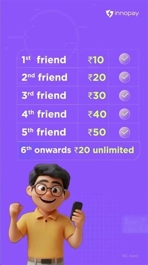 Refer & Earn made simple | Earn cashback on your bill payments and more on referrals