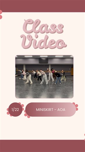 K-ONE on Instagram: "Thursday 1/22 class video: Miniskirt - Aoa taught by @mona._.penny DC: Monkeychen #aoa #miniskirt #kpop #dance #mnsu"
