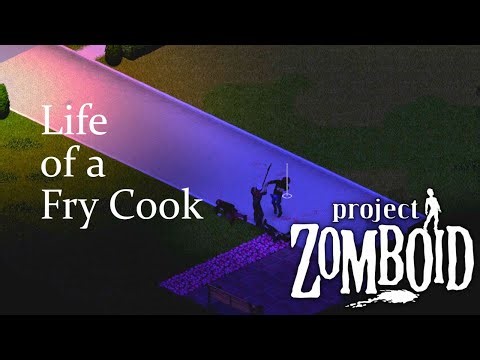 Project Zomboid: Life of a Fry Cook - Fire Hall Clean Up - Halloween 2025