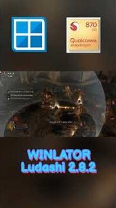 Winlator Ludashi 2.8.2 /LotR:War in the North/Настройки/Геймпад!/ Poco F3 8/256/ SD870