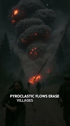 When a Volcano Darkened The Entire Planet #shorts