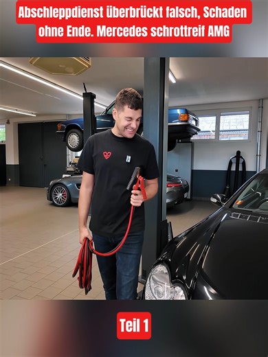 Mercedes SL 55 AMG Schäden durch falsches Überbrücken