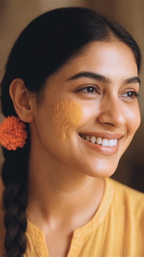 146K views · 1.4K reactions | Why do brides apply haldi before the wedding? ✨ It’s not just tradition—it’s a powerful desi skincare ritual! This haldi mask: ✔ Brightens skin ✔ Clears pores ✔ Prevents breakouts ✔ Adds that natural pre-wedding glow DIY Bridal Haldi Mask:  Turmeric 拏 Yogurt  Neem  Gram flour Brides & guests—try this glow-up ritual! #BridalGlow #DesiSkincare #HaldiRitual #WeddingReadySkin #GlowUpDIY | Glamrs | Facebook