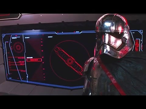 Star Wars: The Force Awakens - All Captain Phasma Scenes