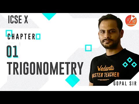 Trigonometry L-1 | Heights and Distances | ICSE Class 10 Maths | Umang | Vedantu 9 and 10 English