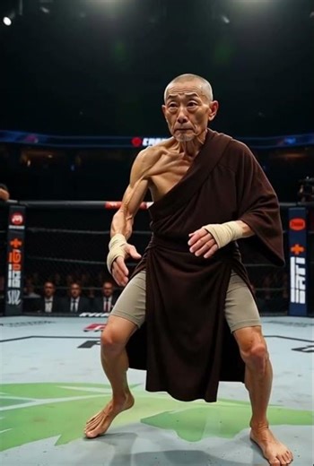 Silent Monk vs Brutal MMA Fighter 💥 Unbelievable #martialarts #fightshorts #viralmma