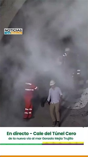 En directo: así se vivió el cale del túnel cero de la nueva vía al mar