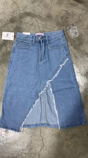 New kids skirt with slit 2024 #25473