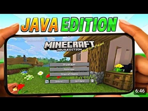 MINECRAFT JAVA EDITION ON MOBILE 🤩 | HOW TO PLAY JAVA EDITION ON MOBILE 📱 #minecraft #mojolauncher