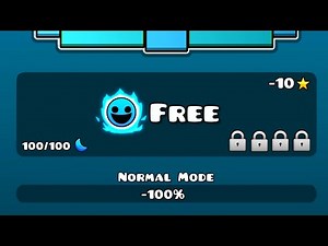 Geometry Dash Free (All Levels 1~23 / All Coins / All Main Levels 0 Click Untouch)