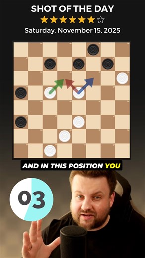 53K views · 824 reactions | Shot of the Day – November 15, 2025 | checkers.TV | Facebook