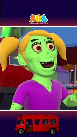 Zombie makan permen di dalam bus secara diam-diam #lagumenyeramkan #laguanak #lagupendek