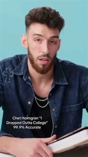 Part 1 Chet Holmgren “I Dropped Outta College” #nba #basketball #chetholmgren #nbamemes #fypシ #fyp