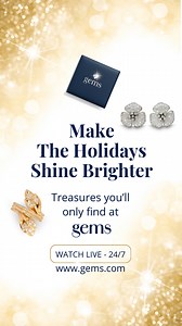 Here’s the kind of luxury our viewers are falling in love with, and gifting, this season. Forward this to someone who needs inspiration… 😉 Tune in to our live showcases, streaming 24/7, for rare gemstones and fine jewelry at true insider prices. Only on gems. 👉Watch Live: www.gems.com Saturday November 29 Shows: 🔹Radiant Gemstones & Jewelry with Kurt | 9 AM - 2 PM ET 🔹Kat Florence with Daniel | 2 PM - 7 PM ET 🔹Cirari Couture with Chris | 7 PM - 3 AM ET 🔹Modern Estate & Period Jewelry with 