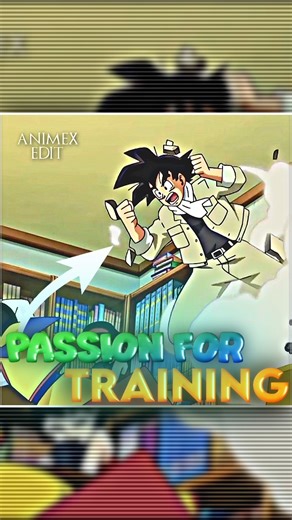 goku find out about vegeta training#tweening