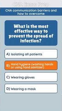 CNA Communication Skills: Overcoming Barriers for Better Patient Care#cna #cnaexam #healthcarejobs