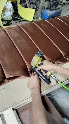 The process of making a divan backrest #divan | Firman