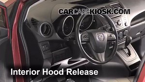 Coolant Level Check on a 2013 Mazda 5 Sport 2.5L 4 Cyl.