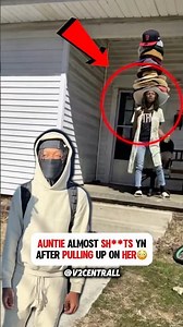 Auntie Almost Sh**ts YN After Pulling Up On Her😳
