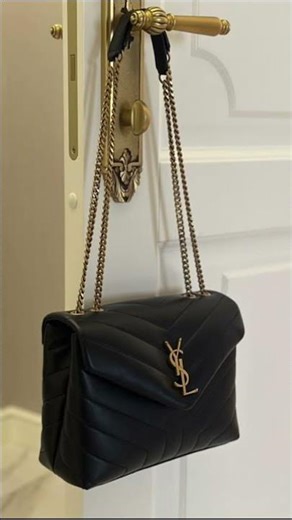 Elegance in every detail — the classic YSL shoulder bag. ✨