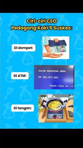 Hidup sederhana , tapi isi ATM nya ratusan juta sambil menyamar jadi penjual tahu bulat 🥸👍