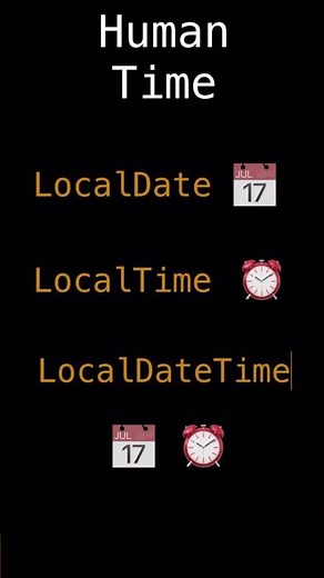 Instant vs LocalDateTime vs ZonedDateTime in Java ⏱📅🌍 #shorts