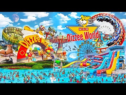 MGM Dizzee World Chennai || Theme Park || Full Tour || THRILL & FUN Rides MGM 2023 Summer Edition