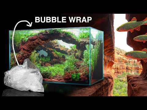 Plastic-Eating Ecosystem, Experimental Build | Inspired by Sedona, AZ