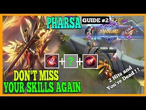 This will make your Pharsa Improve even more | Master the Basics | Pharsa Gameplay | MLBB