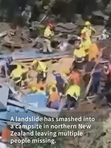 Mount Maunganui Landslide: Kids Feared Missing