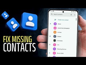 Android Not Showing Contacts? Try These Fixes