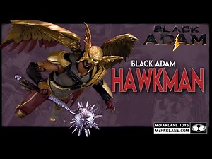 McFarlane Toys DC Multiverse Black Adam Hawkman Action Figure ‪@TheReviewSpot‬
