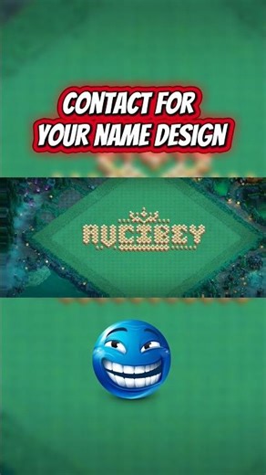 letter base coc// name base design// design layout @ClashOfClans